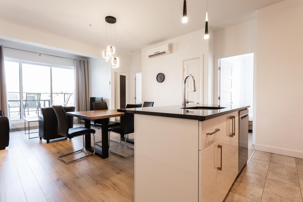 Aux Havres Urbains - Le Penthouse Du Kameleon Apartman Québec Kültér fotó